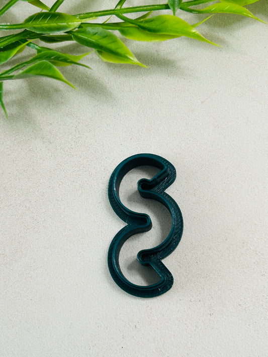 Rounded Wiggle Polymer Clay Cutter 8 Sizes You Choose