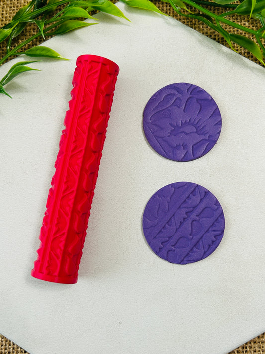 Garden Borders Texture Roller For Polymer Clay