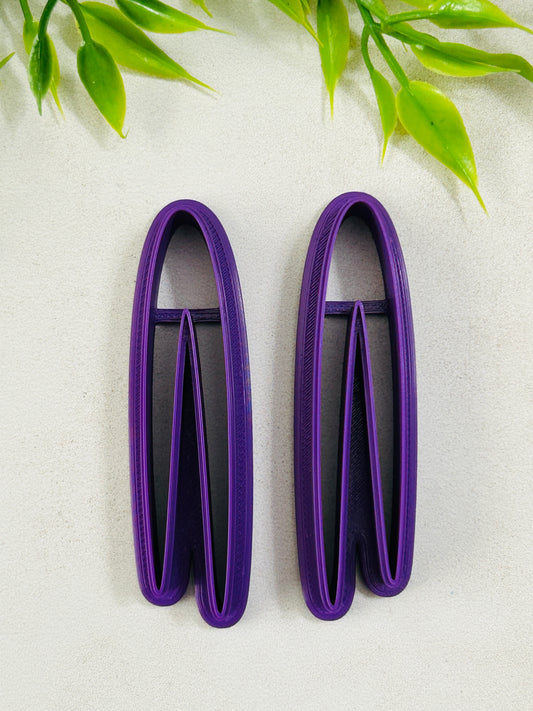 2Pc Arch 1 Mirrored Polymer Clay Cutter Set 4 Sizes Available You Choose