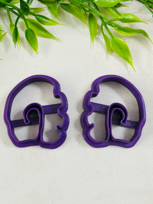 2Pc Abstract 5 Mirrored Polymer Clay Cutter Set 4 Sizes Available You Choose