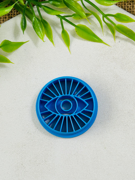 All Seeing Eye Imprint Polymer Clay Cutter 8 Sizes You Choose