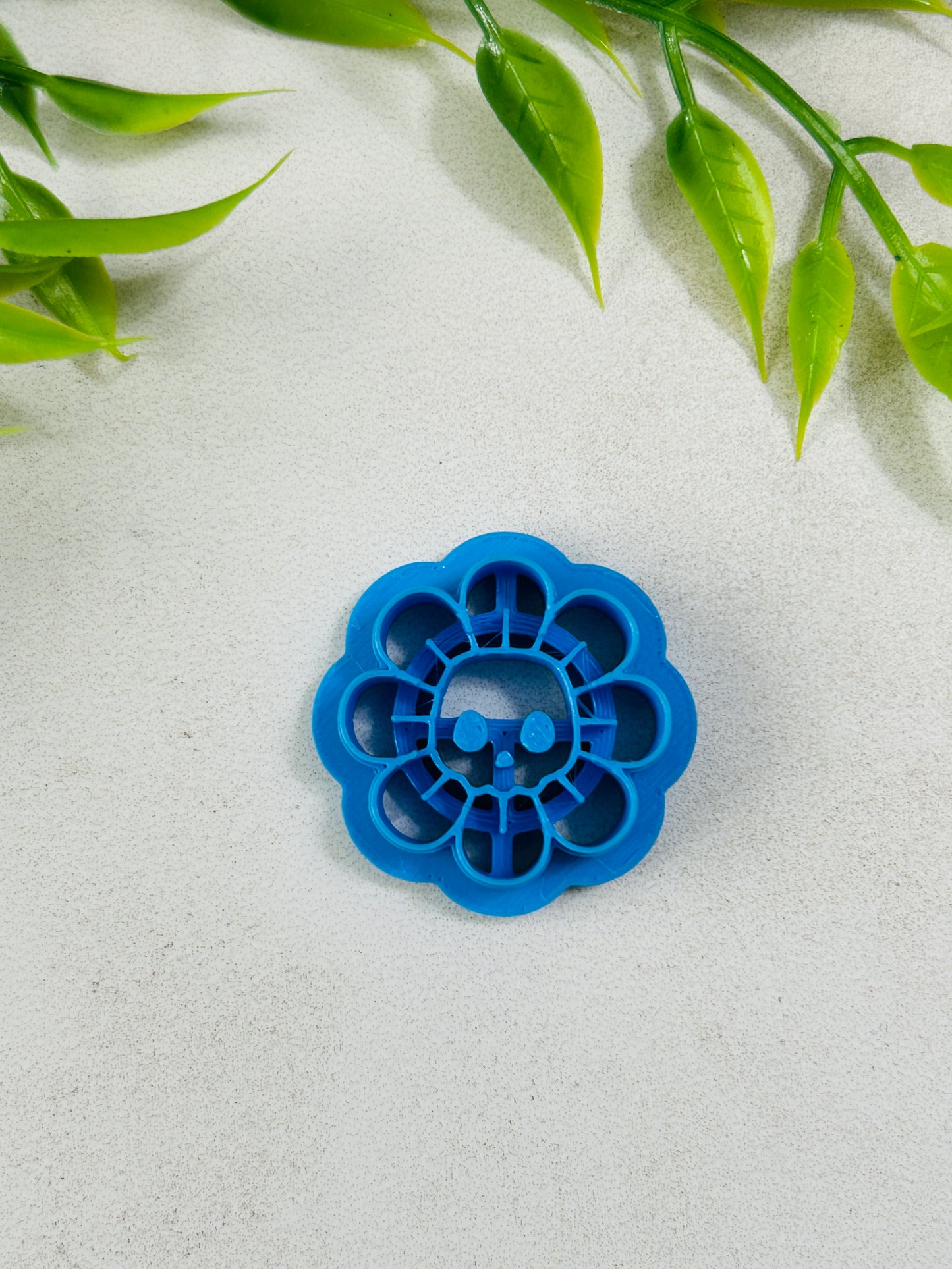 Doom Bloom Skull Flower Imprint Polymer Clay Cutter 4 Styles and 5 Sizes YOU CHOOSE