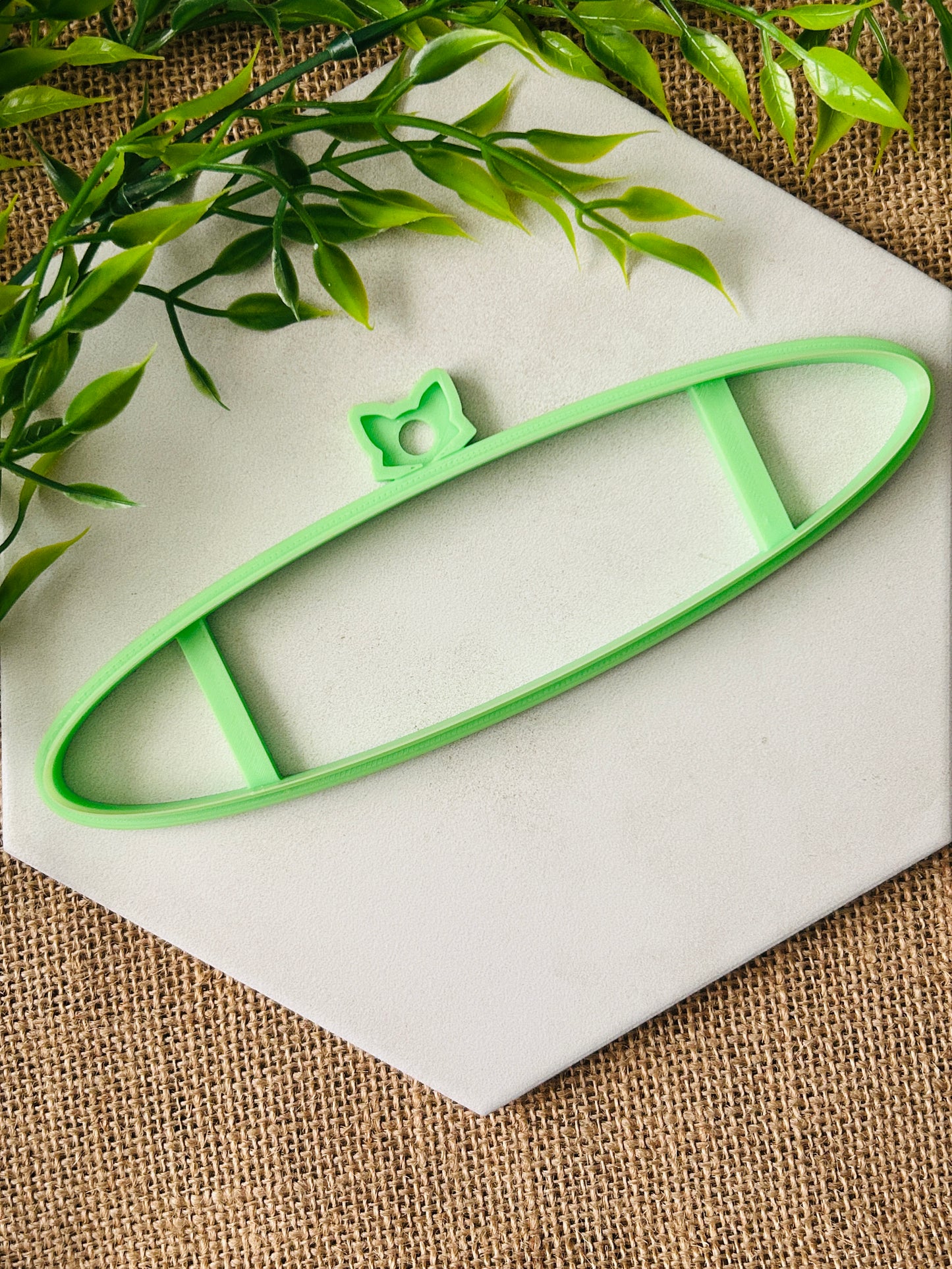 Simple Shape Headband Bracelet or Bookmark Polymer Clay Cutter TPAB 10 Styles YOU CHOOSE