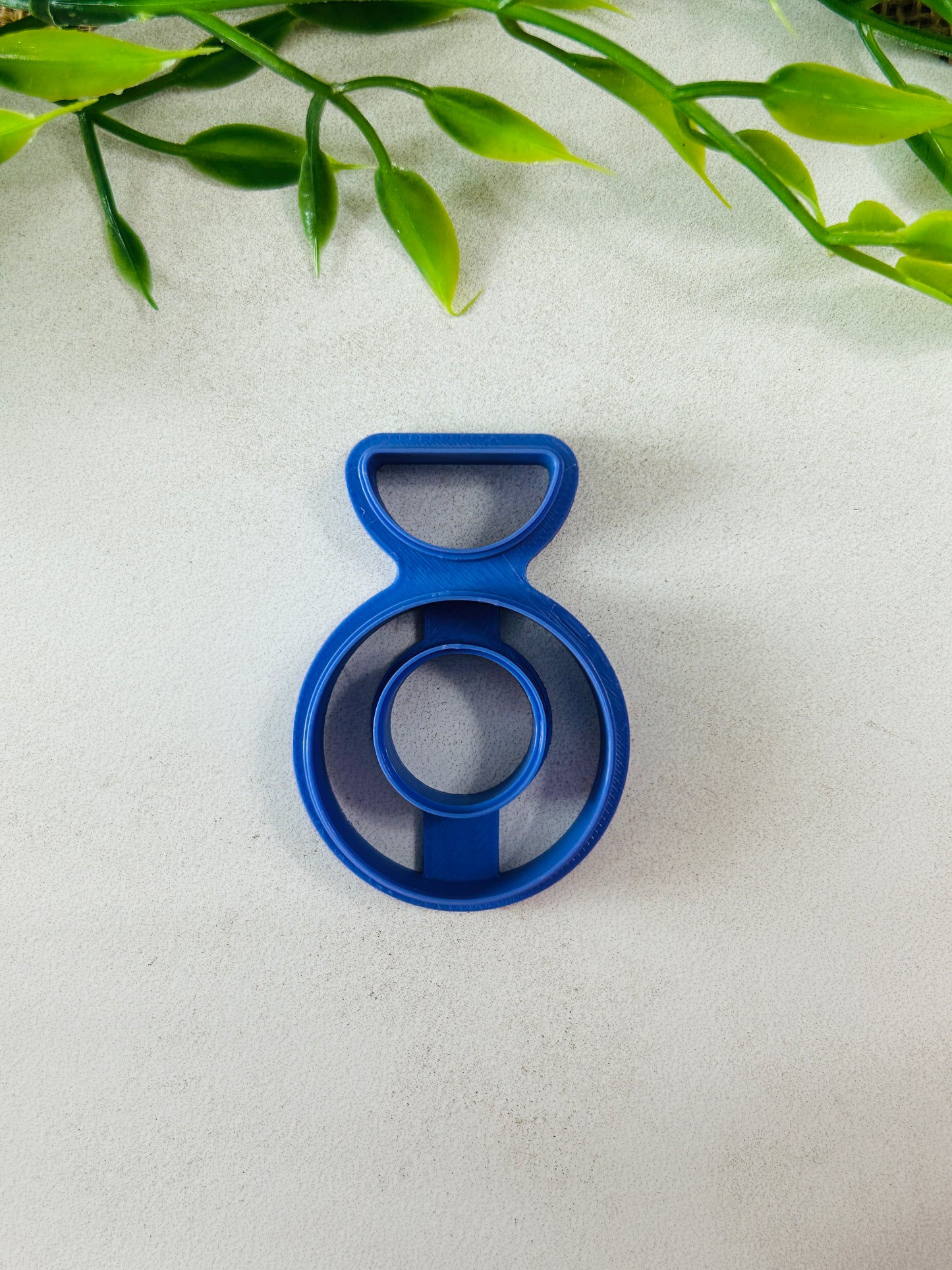 Retro Circle Hoop Duo Polymer Clay Cutter Set 11 Sizes You Choose