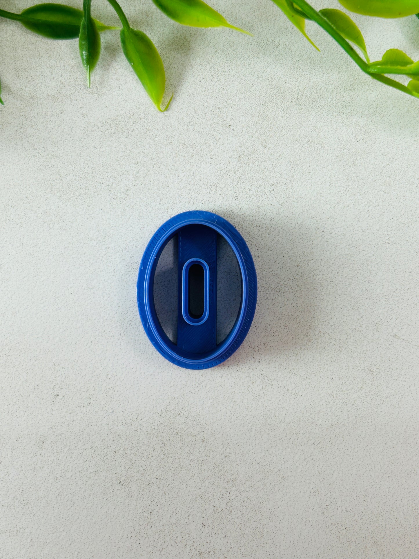 Chubby Oval Cut Out Center Polymer Clay Cutter 8 Sizes You Choose