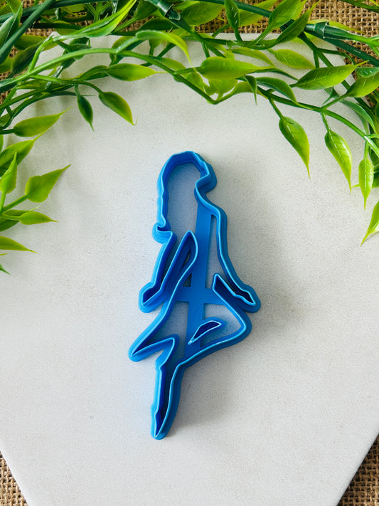 Jen's Fairy Silhouette Polymer Clay Cutter 2 Different Styles You Choose