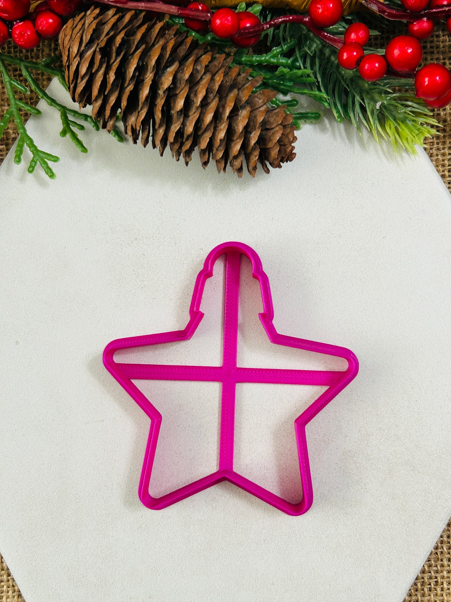 Vintage Bauble Ornament Style 10 Polymer Clay Cutter
