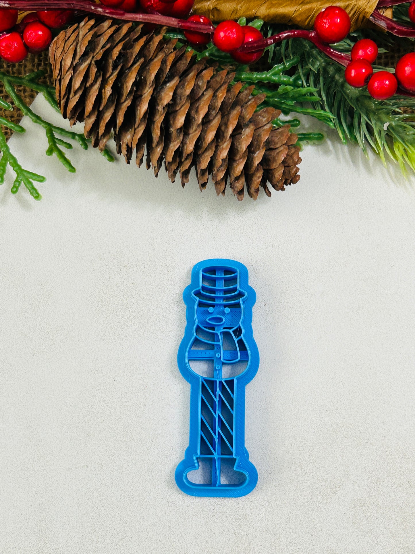 Christmas Hair Barrette Imprint Polymer Clay Cutter 7 Styles YOU CHOOSE