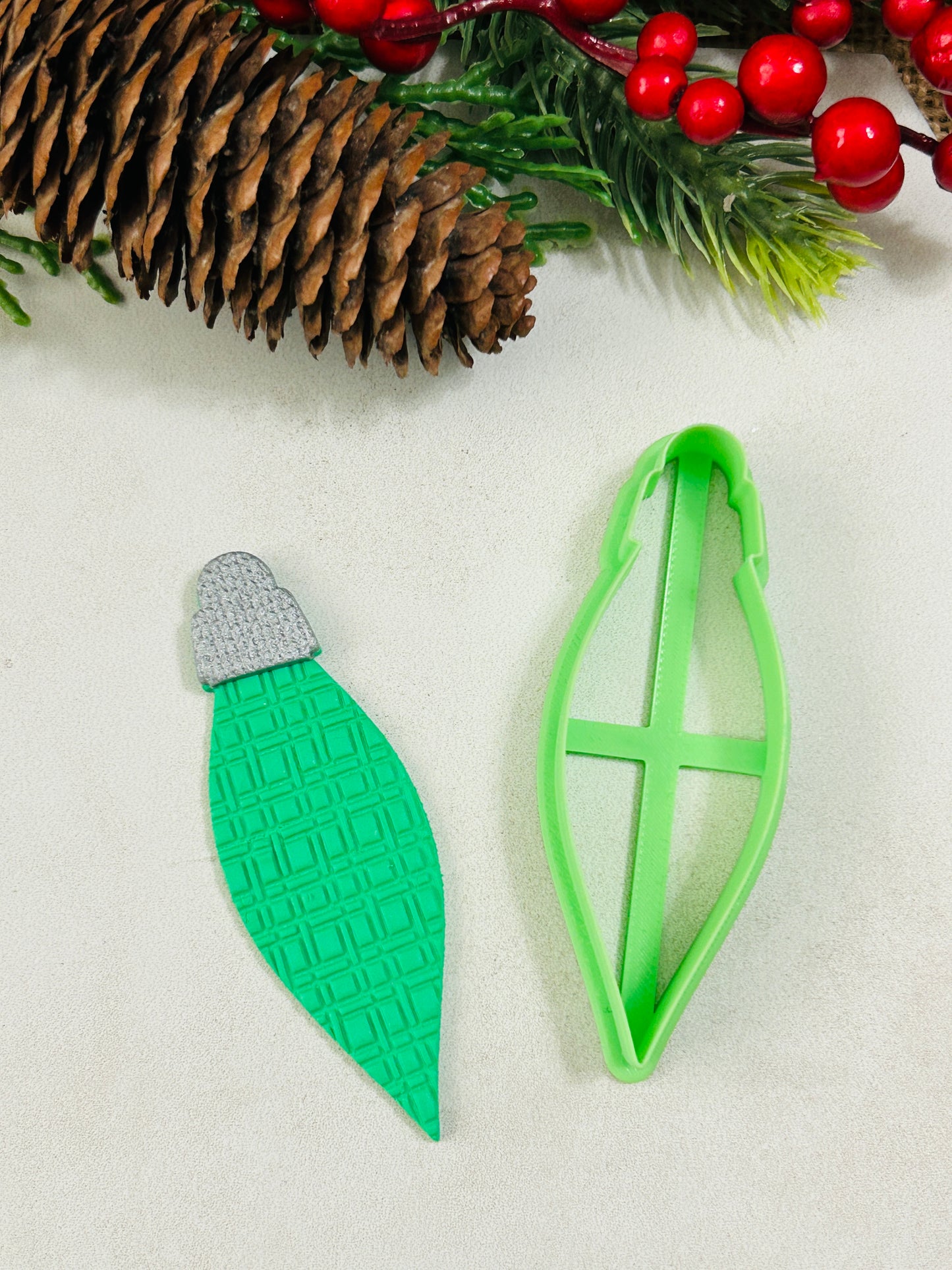 Plaid Pattern Texture Roller For Polymer Clay