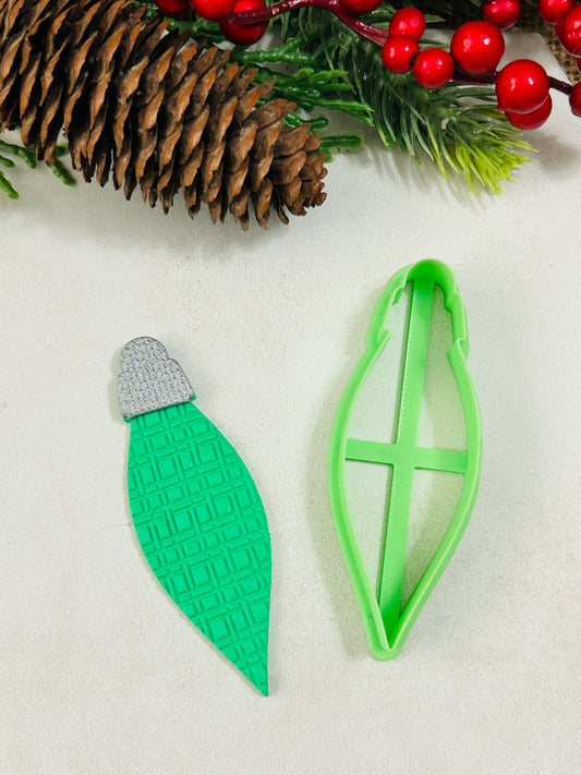 Vintage Bauble Ornament Style 5 Polymer Clay Cutter