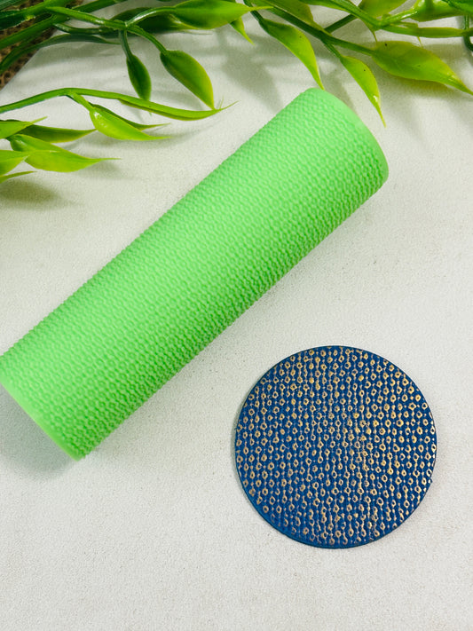 Loop Fabric Pattern Texture Roller For Polymer Clay