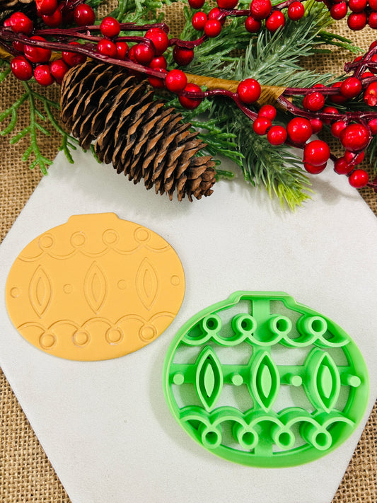 Retro Ornament Style 2 Imprint Polymer Clay Cutter