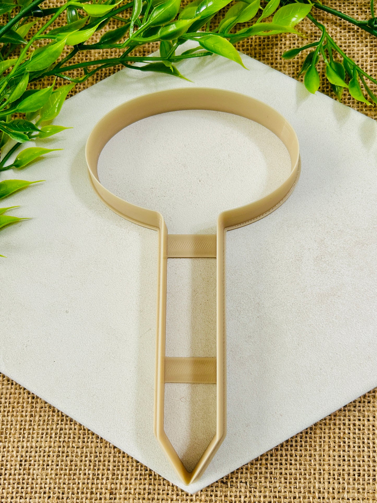 Plaque Style Garden Plant Marker Stake Polymer Clay Cutter 9 Sizes YOU CHOOSE