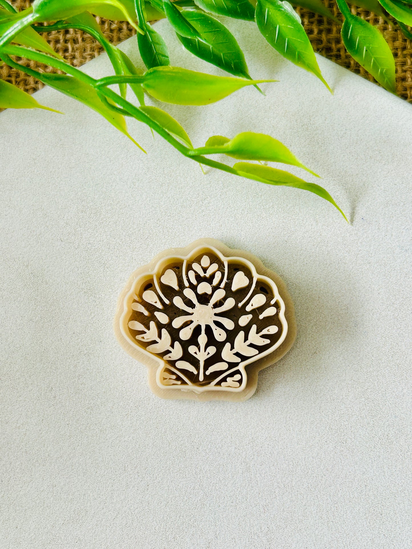 Folksy Floral Ocean Life Imprint Polymer Clay Cutters 14 Styles and 6 Sizes YOU CHOOSE
