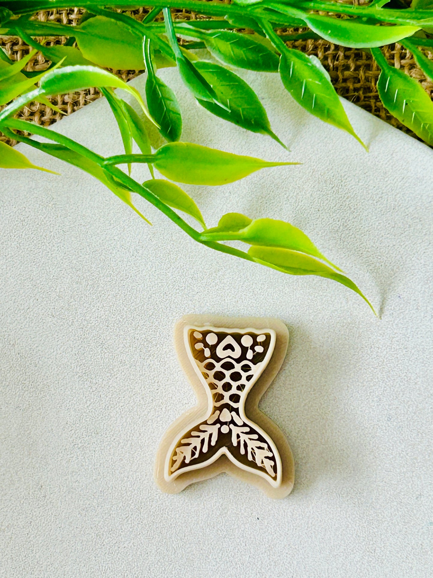 Folksy Floral Ocean Life Imprint Polymer Clay Cutters 14 Styles and 6 Sizes YOU CHOOSE