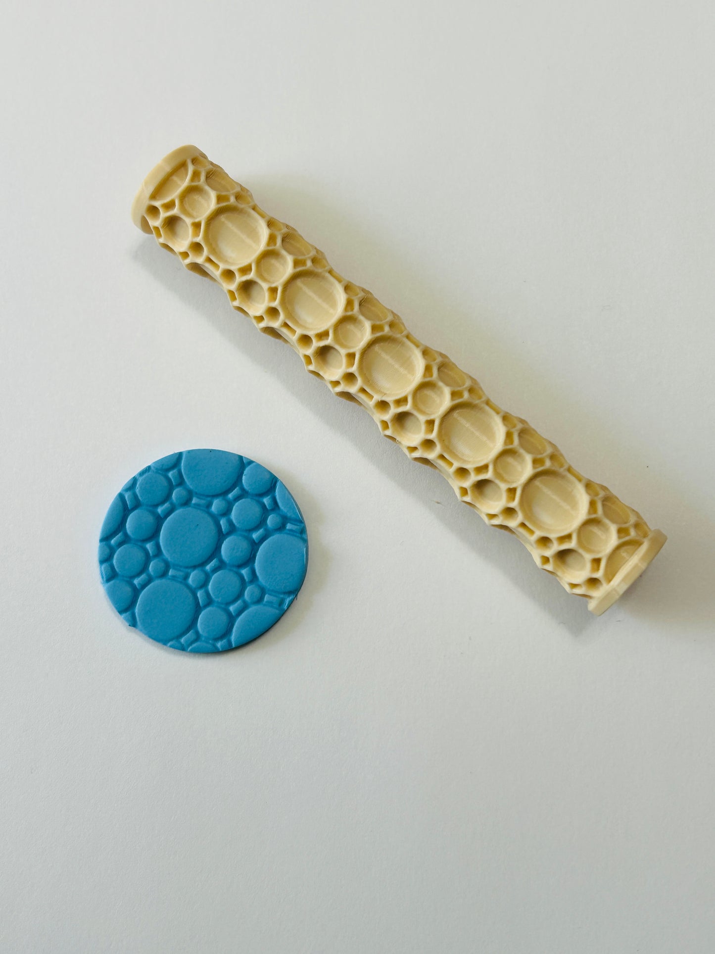 Bubble Pattern Texture Roller For Polymer Clay