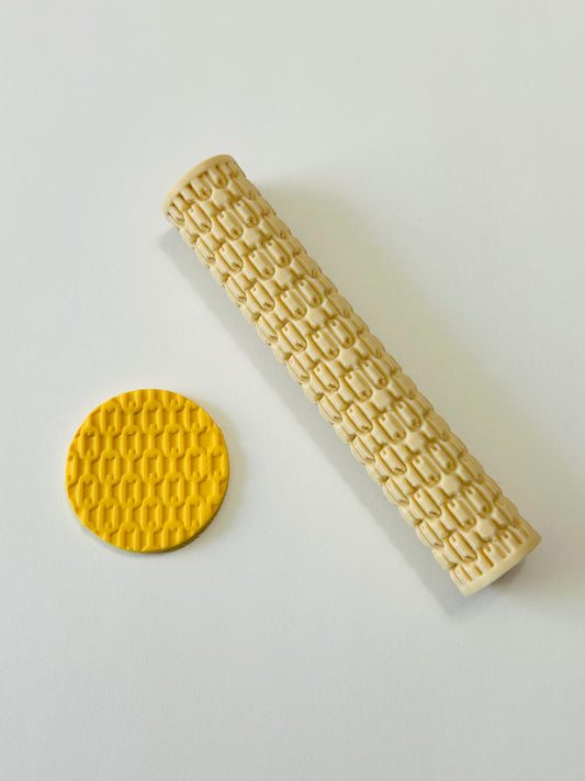 Thin Chain Pattern Texture Roller For Polymer Clay