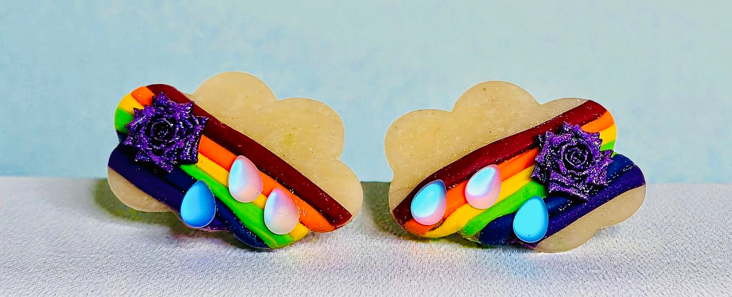 2pc Cloud Outline Cutter Set Polymer Clay Cutter 5 Sizes You Choose