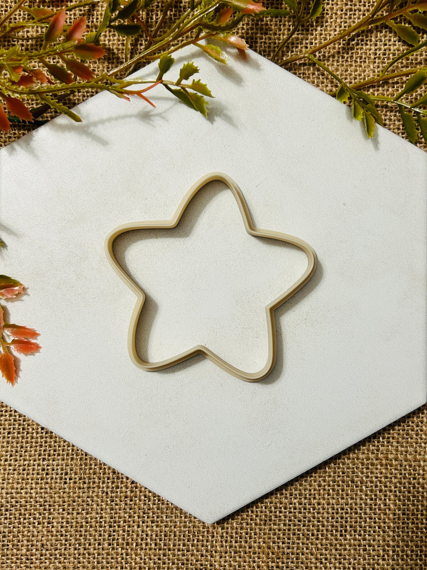 Puffy Star Ornament Polymer Clay Cutter