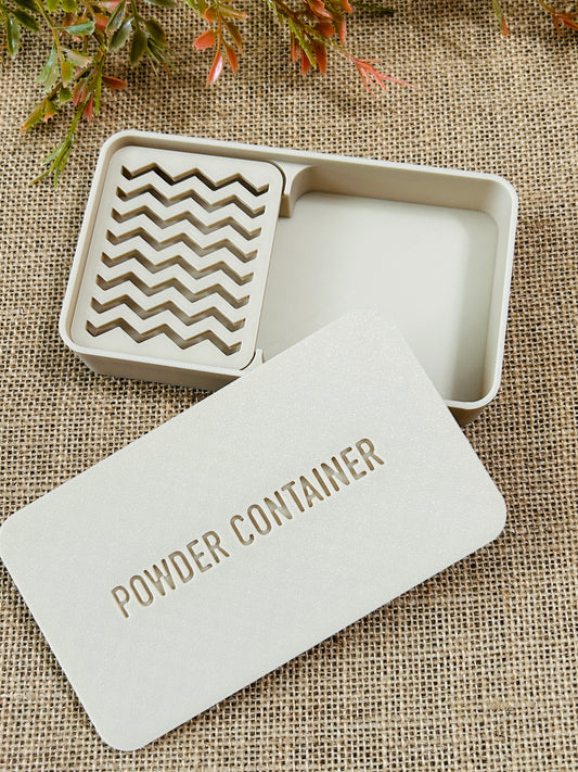 Cornstarch Powder Holder Container