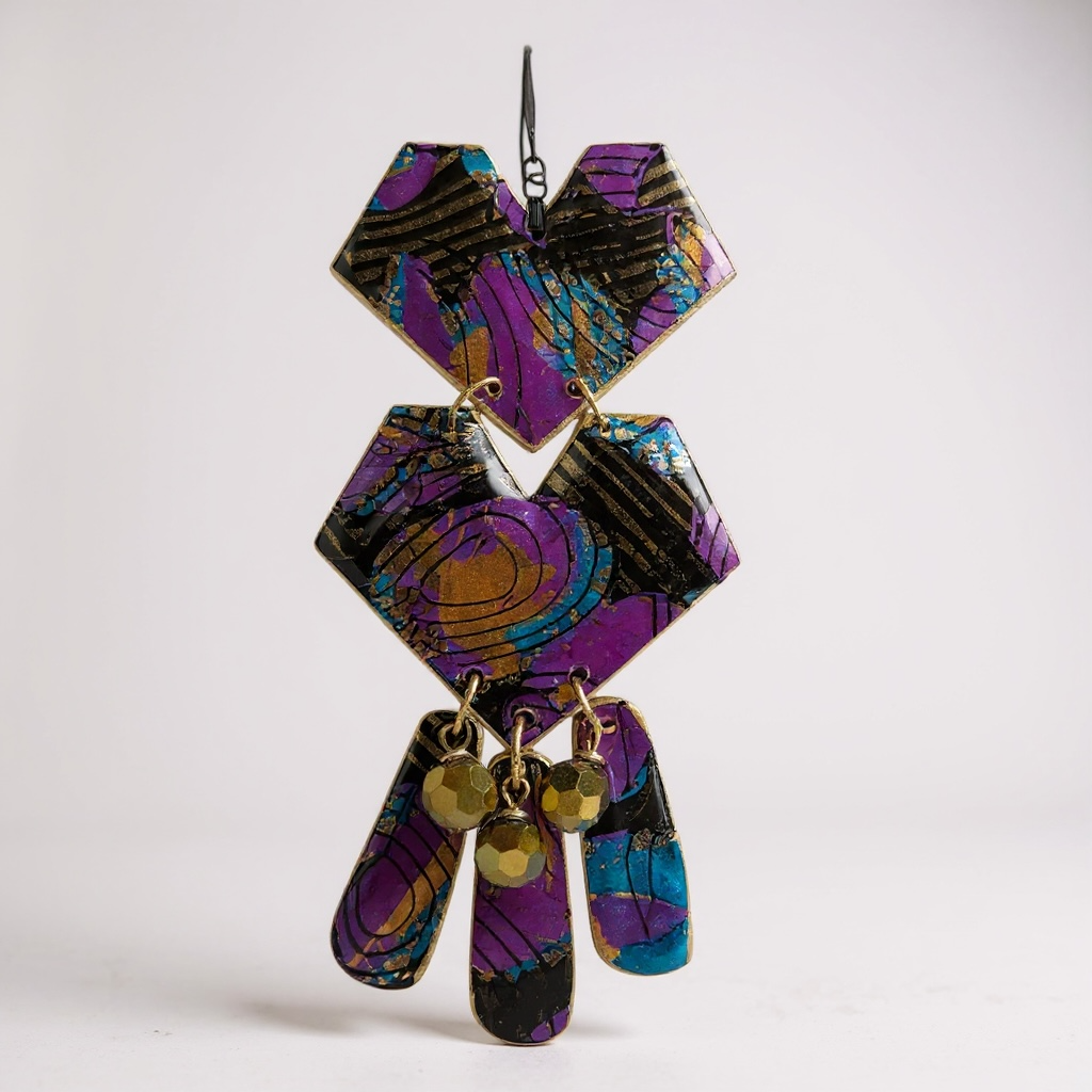 Stylish Geometric Heart V Polymer Clay Cutter 10 Sizes You Choose