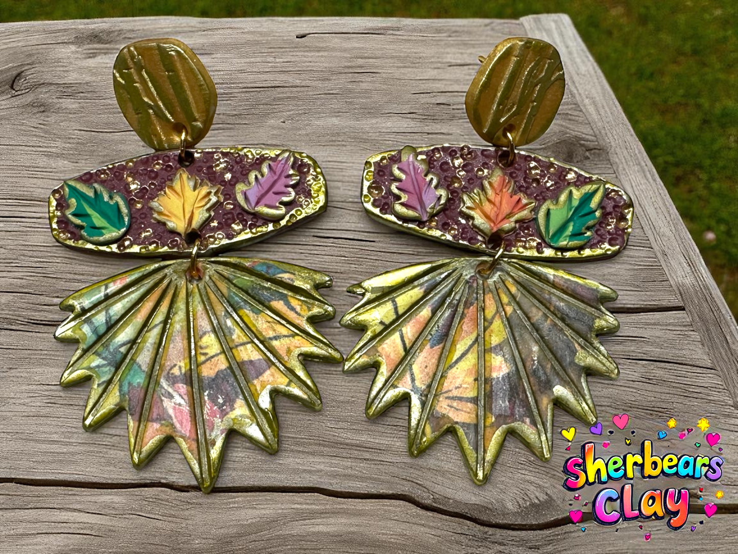 Forest and Woodland Animal Texture Roller For Polymer Clay 2 Sizes YOU CHOOSE