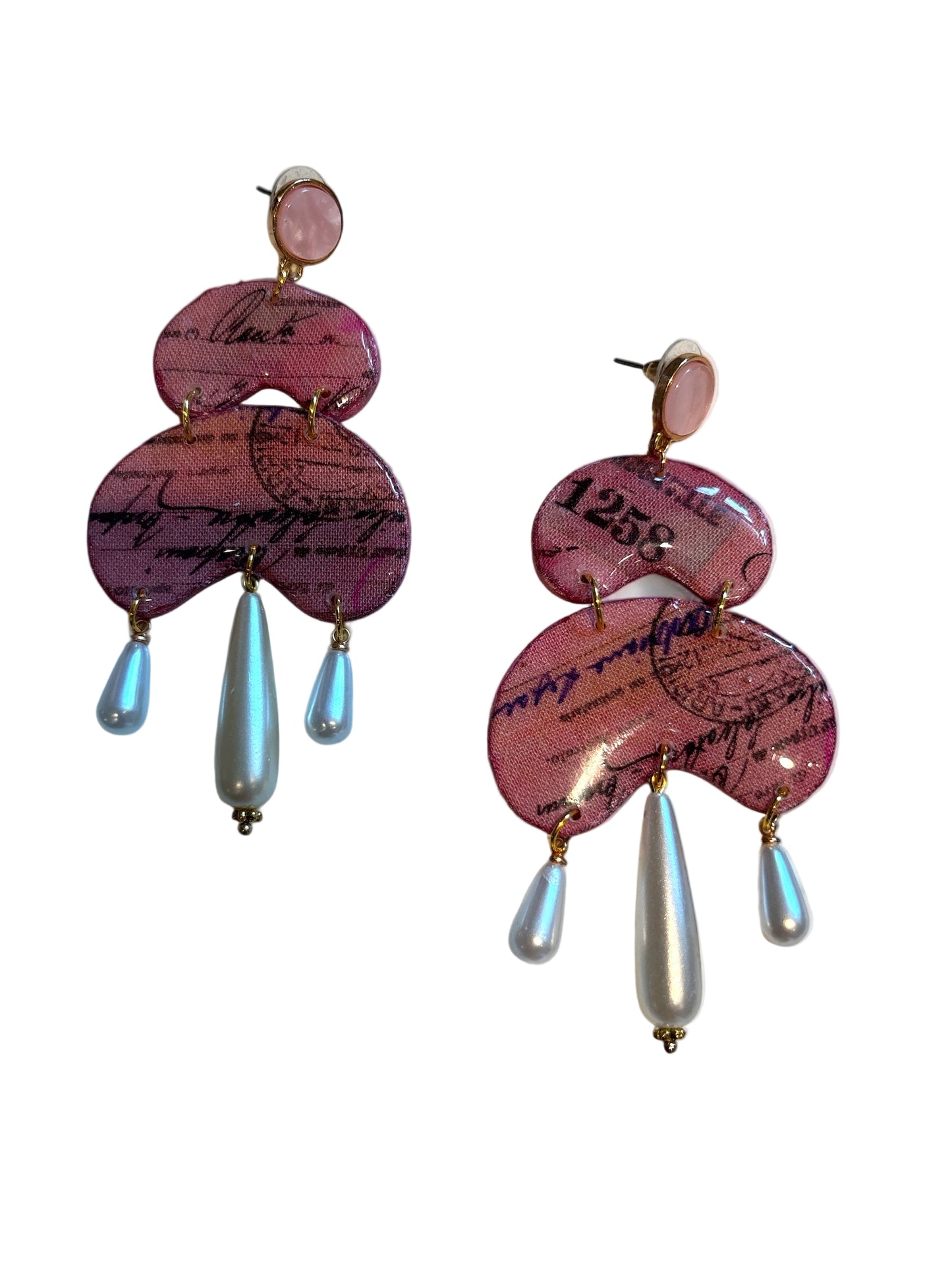 2pc Abstract Bean Outline Cutter Set Polymer Clay Cutter 10 Sizes You Choose