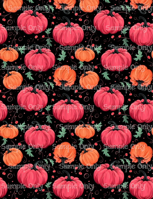 Halloween Pumpkins 05 Image Sheet For Polymer Clay Transfer Decal DIGITAL FILE OR PRINTED