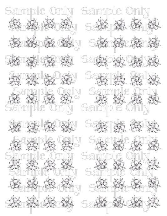 Cherry Blossom DIGITAL OR PRINTED Image Transfer Sheet For Polymer Clay