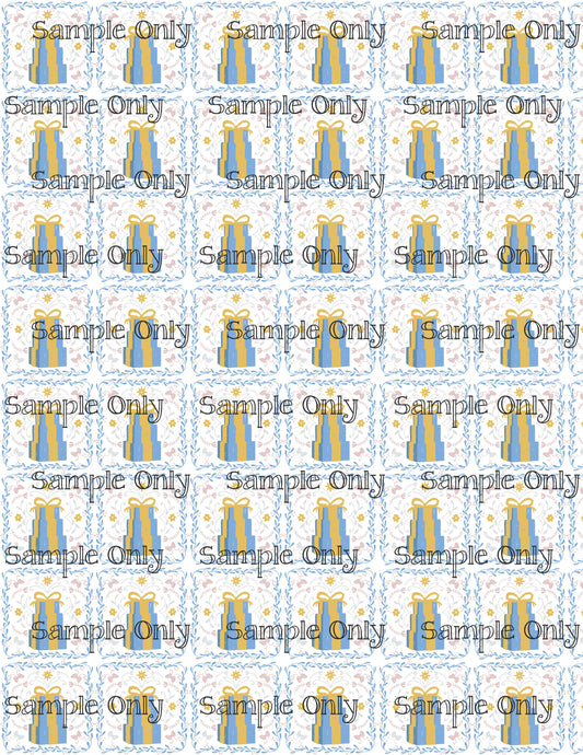 Hanukkah Pattern 104 Image Sheet For Polymer Clay Transfer Decal DIGITAL FILE OR PRINTED