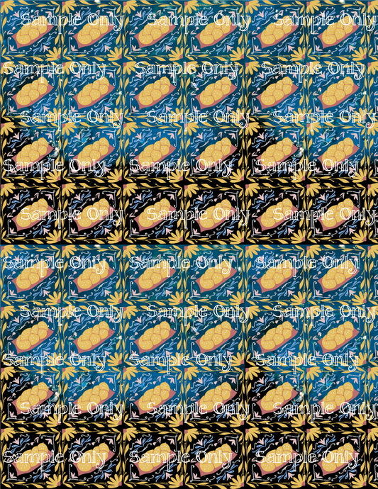 Hanukkah Pattern 38 Image Sheet For Polymer Clay Transfer Decal DIGITAL FILE OR PRINTED