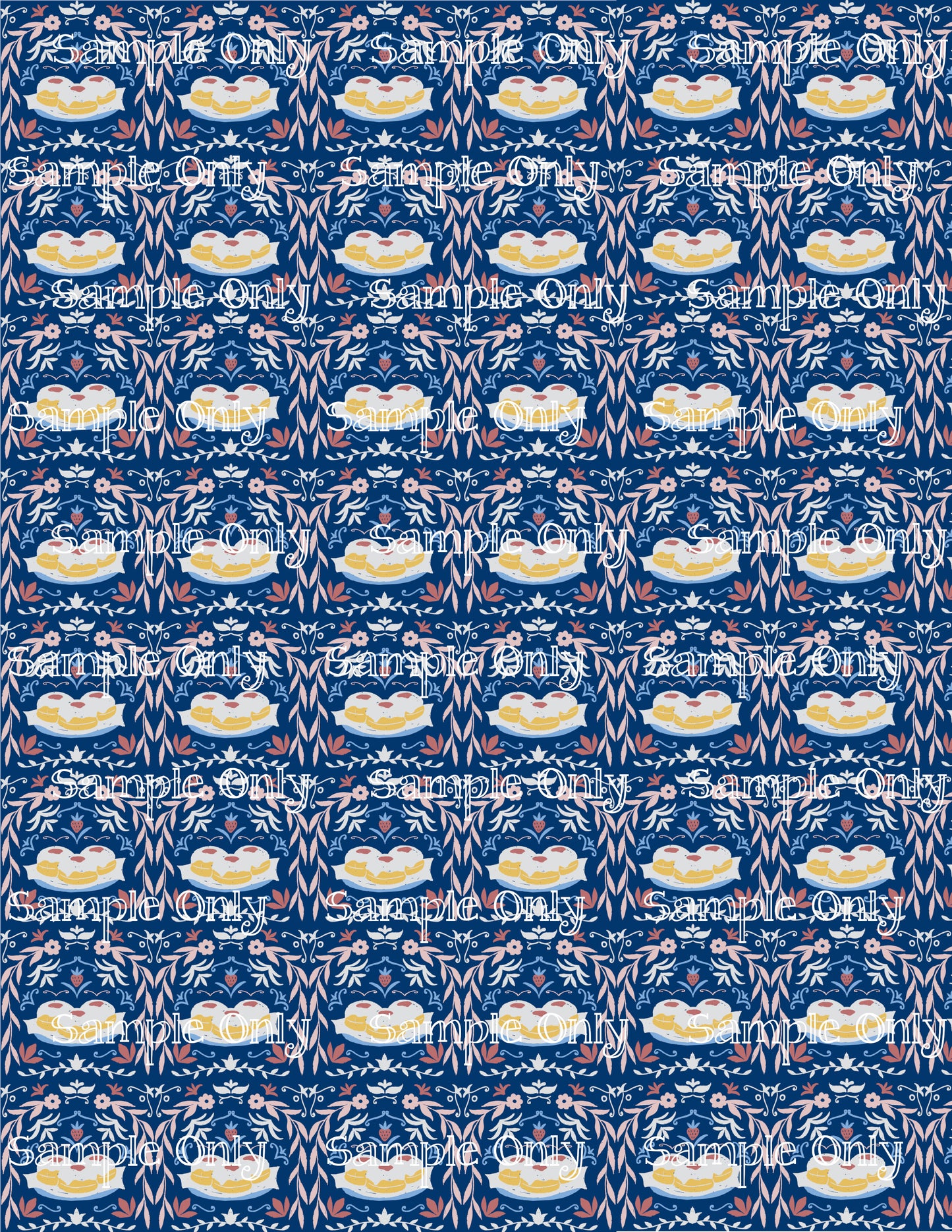 Hanukkah Pattern 56 Image Sheet For Polymer Clay Transfer Decal DIGITAL FILE OR PRINTED