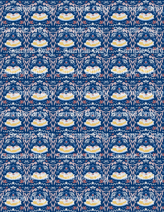 Hanukkah Pattern 56 Image Sheet For Polymer Clay Transfer Decal DIGITAL FILE OR PRINTED