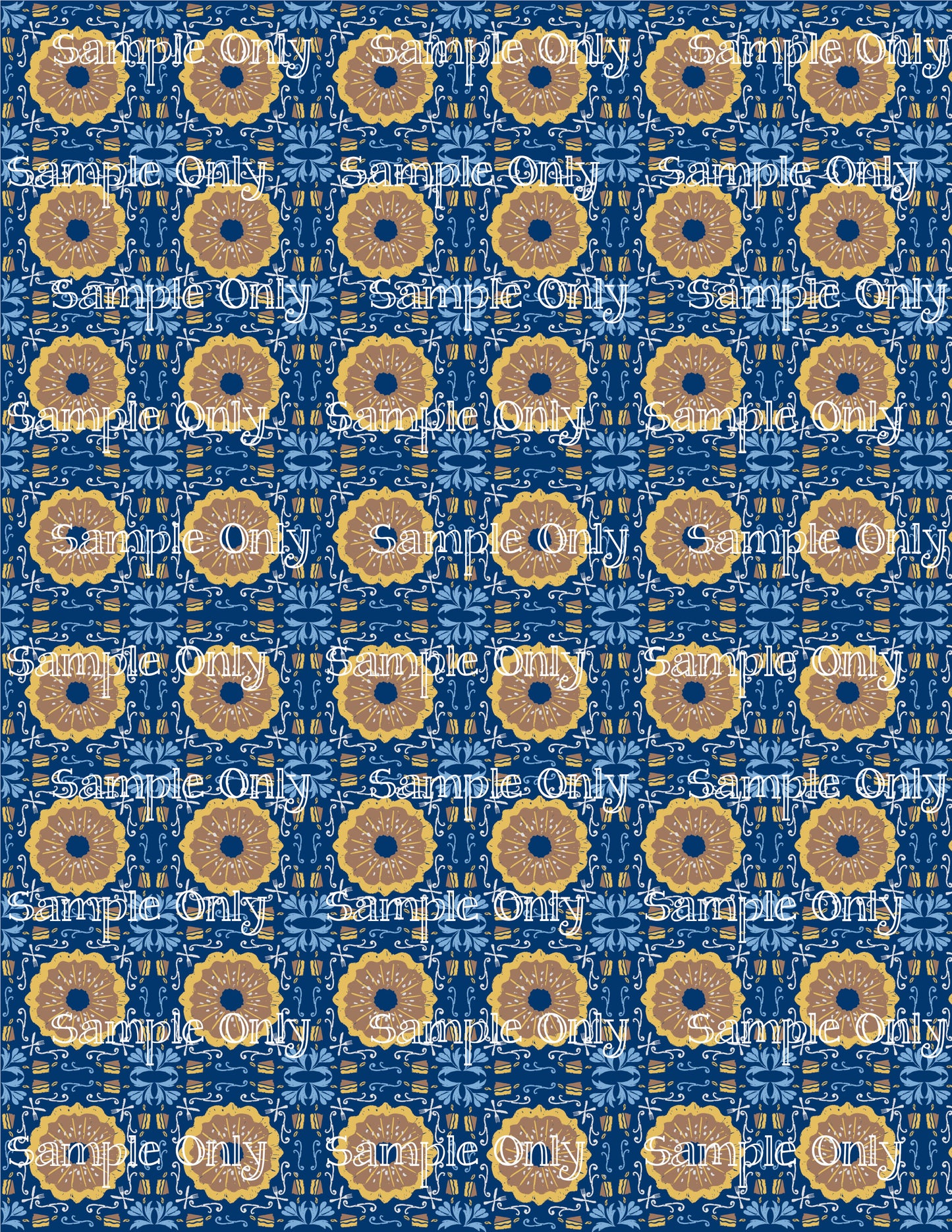 Hanukkah Pattern 57 Image Sheet For Polymer Clay Transfer Decal DIGITAL FILE OR PRINTED