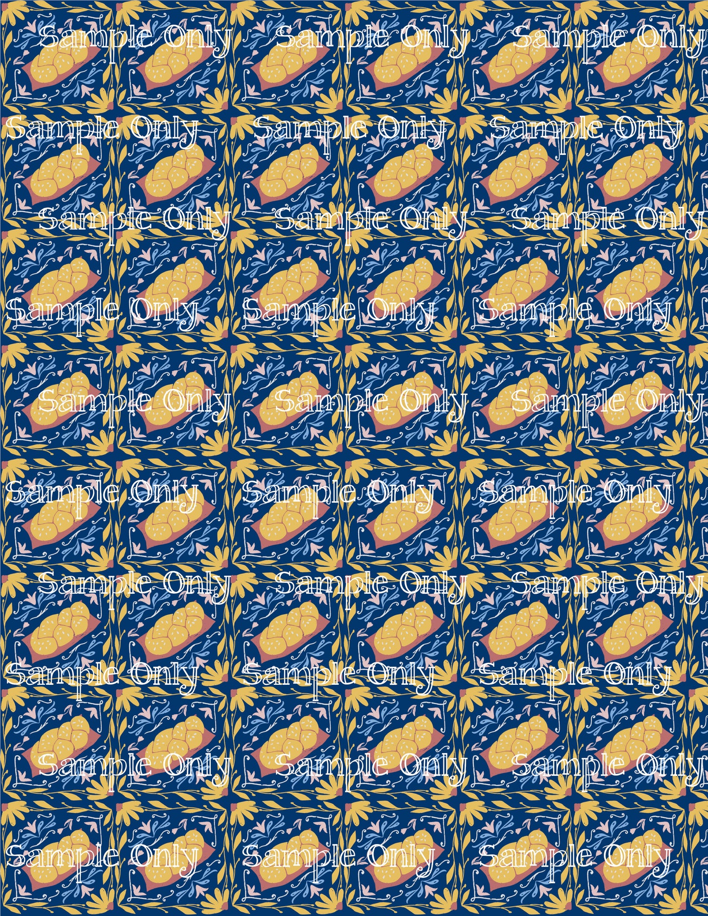 Hanukkah Pattern 58 Image Sheet For Polymer Clay Transfer Decal DIGITAL FILE OR PRINTED