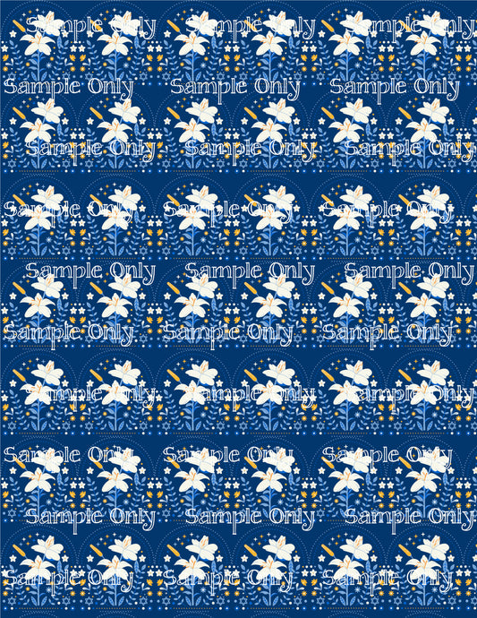 Hanukkah Pattern 62 Image Sheet For Polymer Clay Transfer Decal DIGITAL FILE OR PRINTED