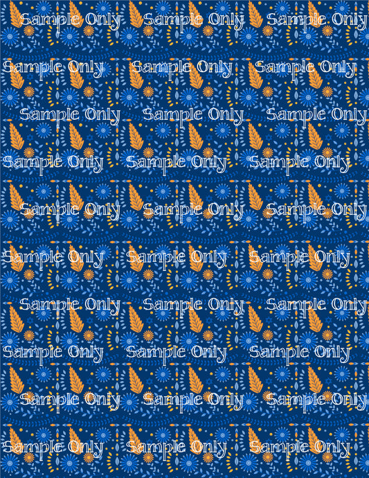 Hanukkah Pattern 64 Image Sheet For Polymer Clay Transfer Decal DIGITAL FILE OR PRINTED