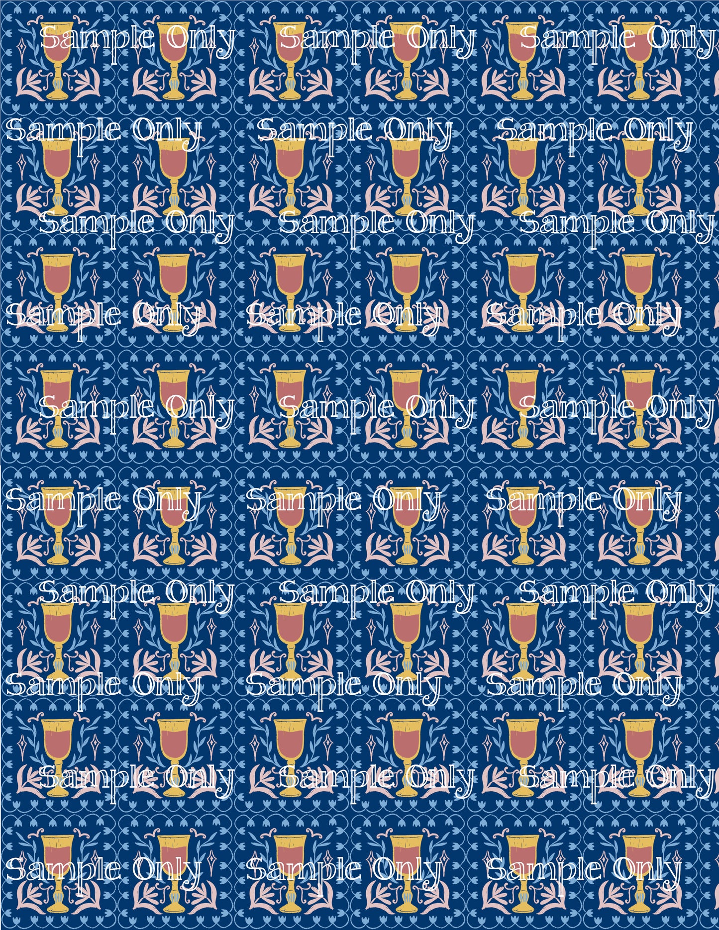 Hanukkah Pattern 68 Image Sheet For Polymer Clay Transfer Decal DIGITAL FILE OR PRINTED