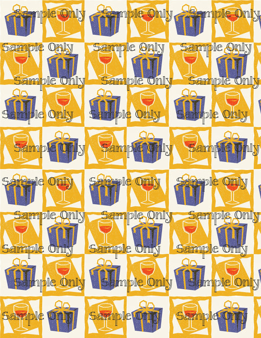 Hanukkah Pattern 88 Image Sheet For Polymer Clay Transfer Decal DIGITAL FILE OR PRINTED