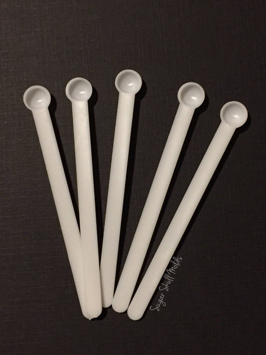 5 Mini Spoon Scoops For Pigment Glitter
