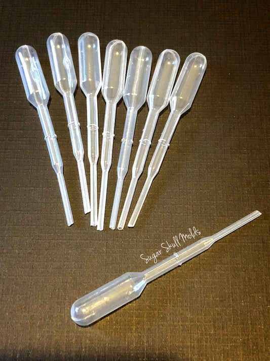 20 Mini 0.2ml Plastic Pipettes For Resin Crafts