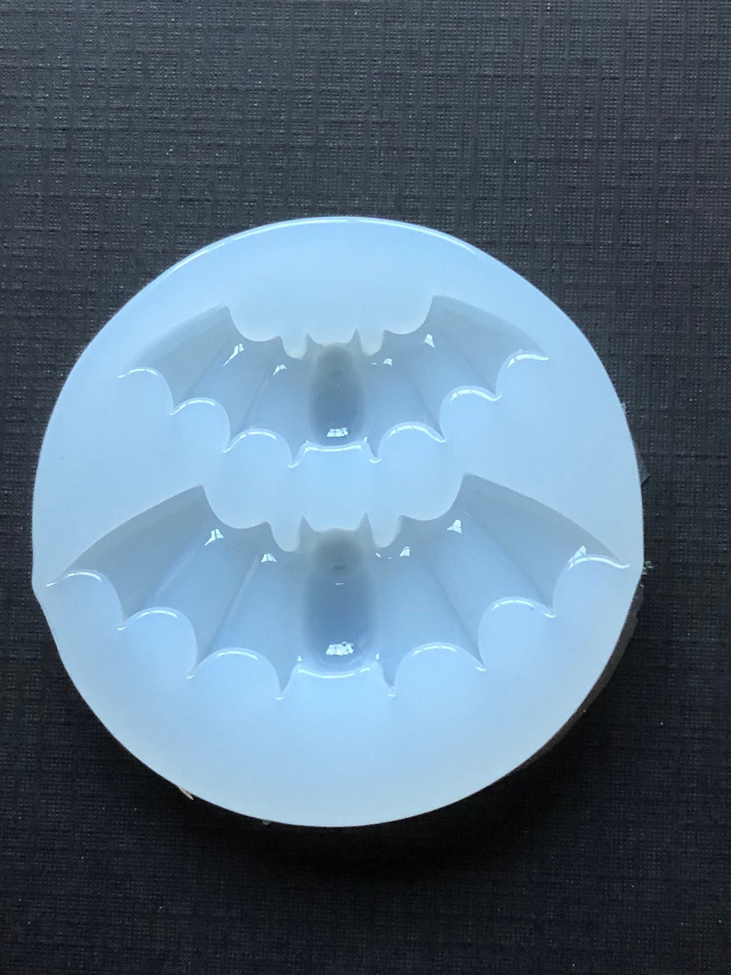 2 Bats Flexible Silicone Mold For Resin Crafts or Polymer Clay
