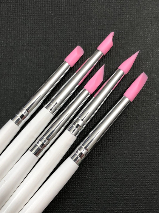5pc Silicone Tip Sculpting Tool Set Polymer Clay Pottery Sculpture Resin and More