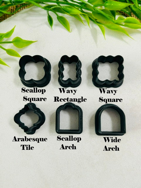 Assorted Charm Polymer Clay Cutters - Standard 1 Inch Size YOU CHOOSE